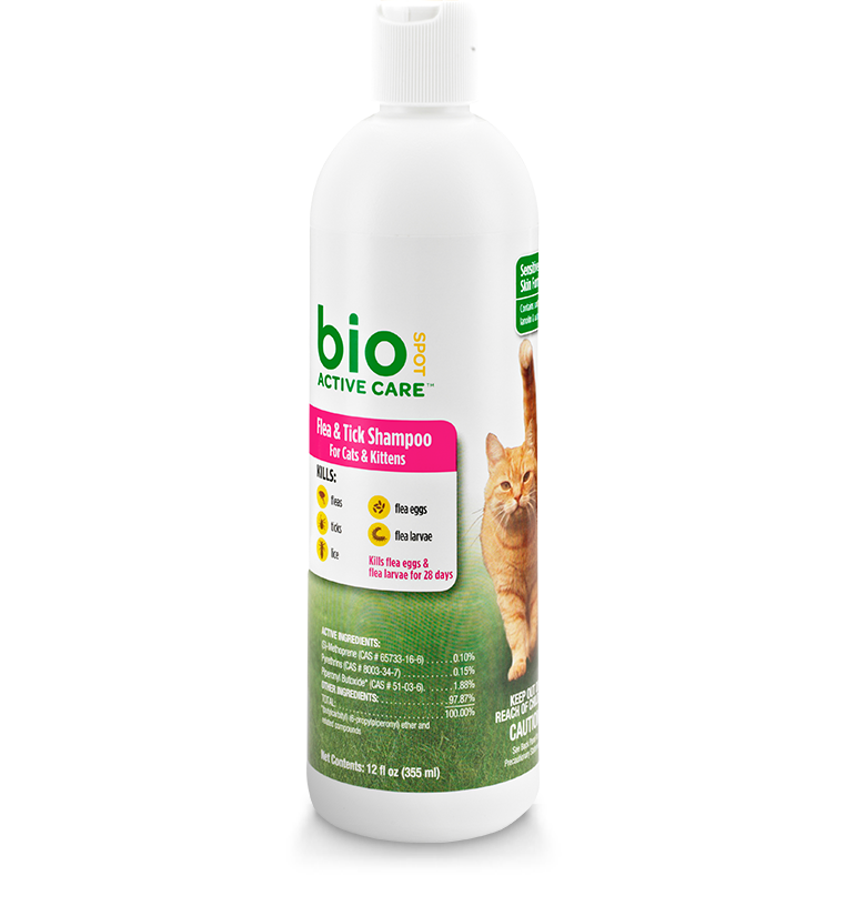 Flea and Tick Shampoo for Cats and Kittens
